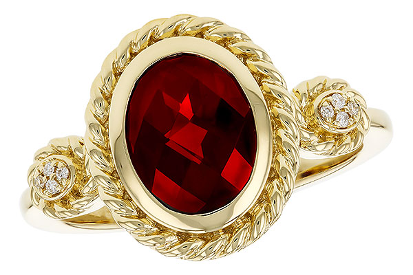 B312-18954: LDS RG 2.10 GARNET 2.12 TGW (9x7MM GAR)