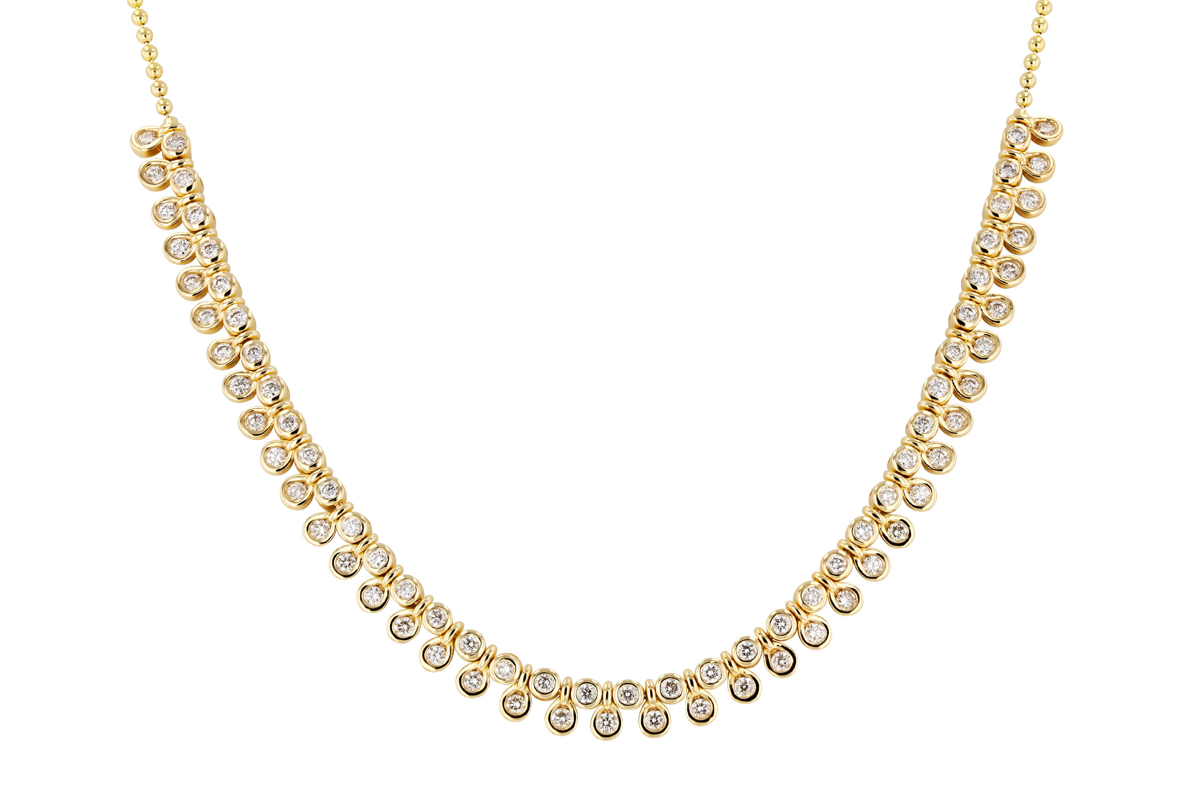 B312-20745: NECKLACE 1.50 TW (17")