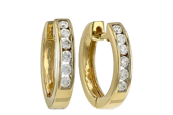 C037-66272: EARRINGS .25 TW