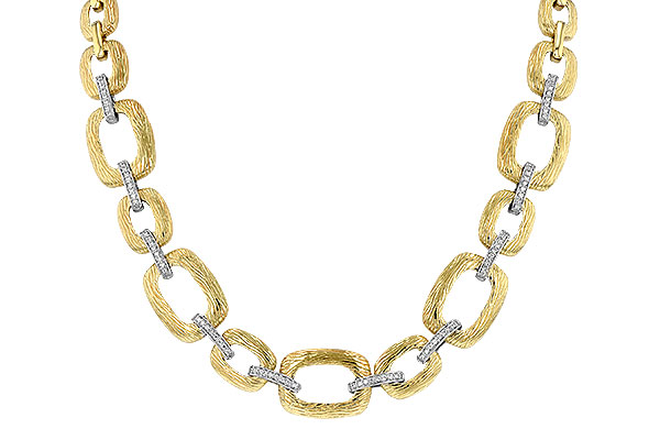 C043-09899: NECKLACE .48 TW (17 INCHES)