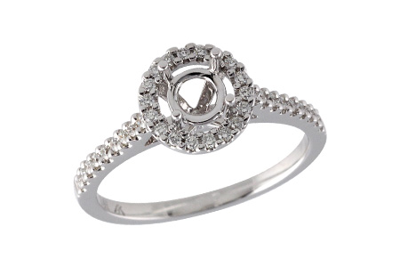 C222-26245: LDS SEMI DIA RG .22 TW