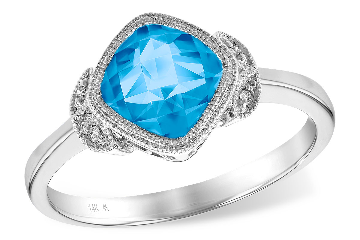 C223-16227: LDS RG 1.63 BLUE TOPAZ 1.65 TGW