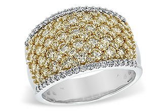 C225-84408: LDS DIA WED RG 1.82 YELLOW DIAS 2.02 TW