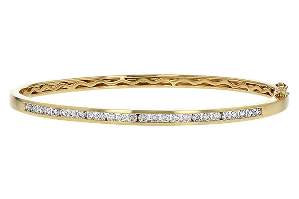C225-87136: BANGLE BRACELET 1.00 TW