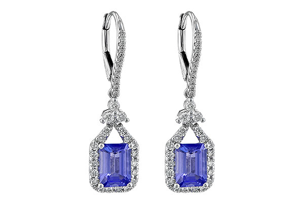 C226-73508: EARR 1.60 TW TANZANITE 2.08 TGW