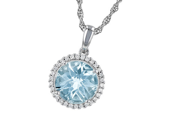 C226-78945: NECK 2.05 AQUAMARINE 2.16 TGW