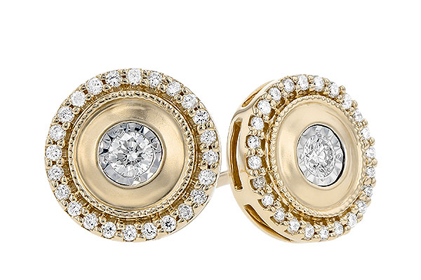 C309-47145: EARRINGS .30 TW