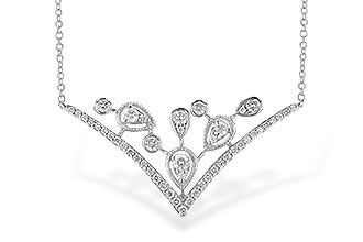 C309-49845: NECKLACE .45 TW