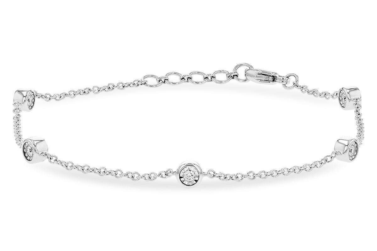 C309-53472: BRACELET .25 TW (7.25")