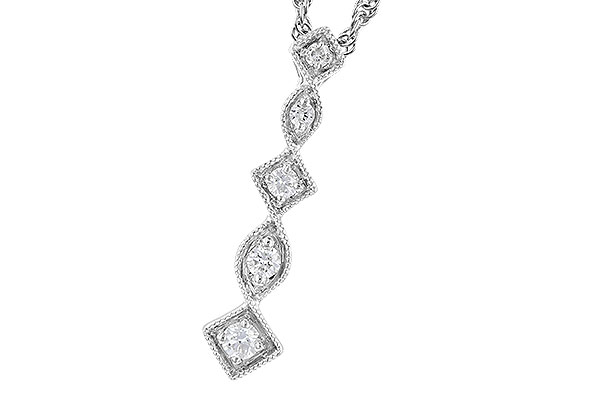 C309-53499: NECKLACE .10 TW