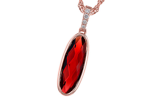 C309-54372: NECK 2.02 GARNET 2.05 TGW