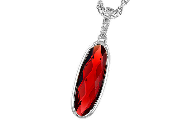 C309-54372: NECK 2.02 GARNET 2.05 TGW