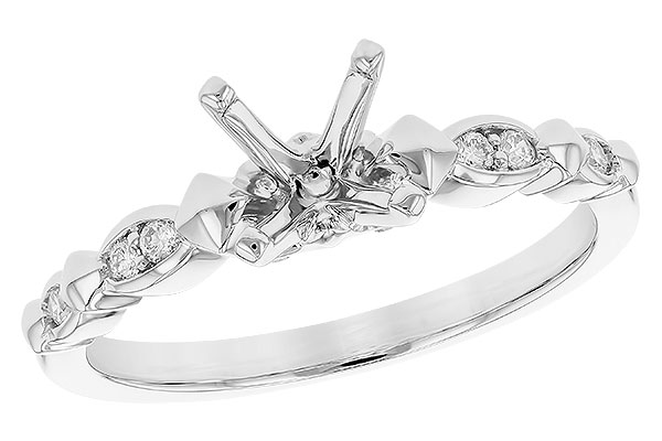 C310-38963: LDS SEMI DIA RG .08 TW