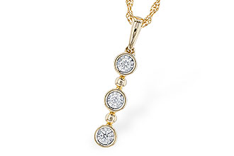C310-39881: NECKLACE .08 TW