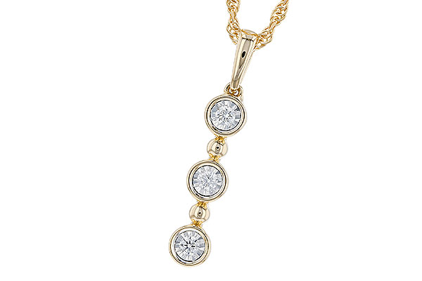 C310-39881: NECKLACE .08 TW