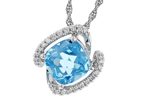C310-40790: NECK 2.61 BLUE TOPAZ 2.72 TGW