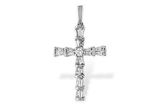 C310-42572: PENDANT .23 TW BAG .26 TW