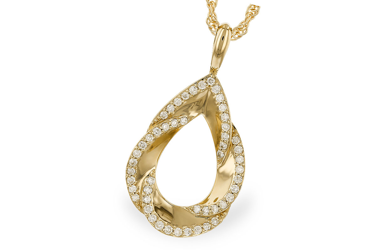 C310-42590: NECKLACE .25 TW