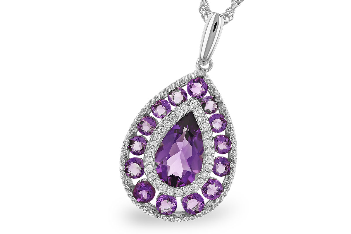 C310-44381: NECK 1.95 TW AMETHYST 2.05 TGW