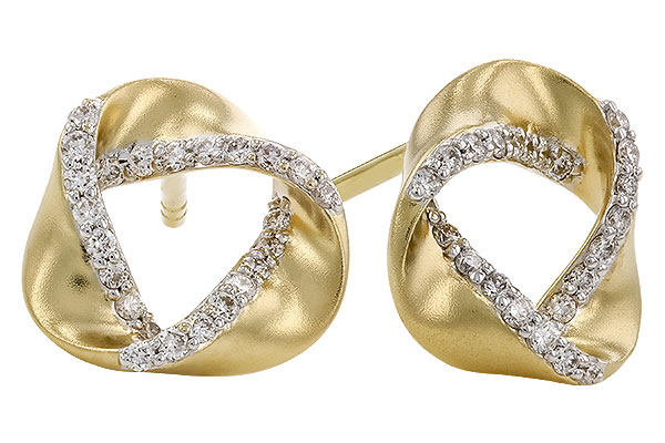 C310-45336: EARRINGS .20 TW