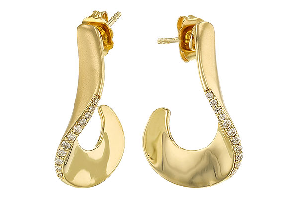 C311-28045: EARRINGS .14 TW