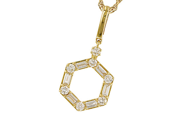 C311-28090: NECKLACE .14 BAG .35 TW