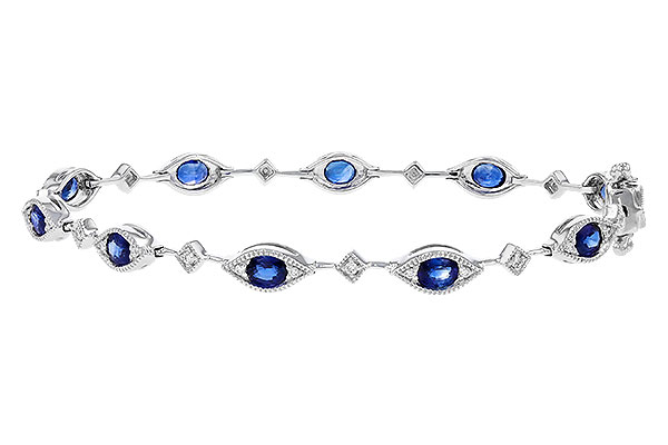 C311-28990: BRACELET 2.31 SAPPHIRE 2.50 TGW (7")