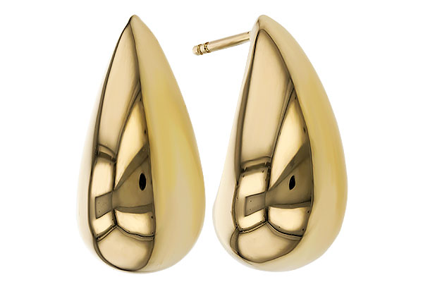 C311-33499: GOLD EARRINGS (20MM)