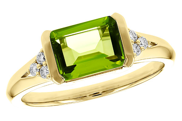 C311-34399: LDS RG 1.52 PERIDOT 1.61 TGW (8X6MM PER)