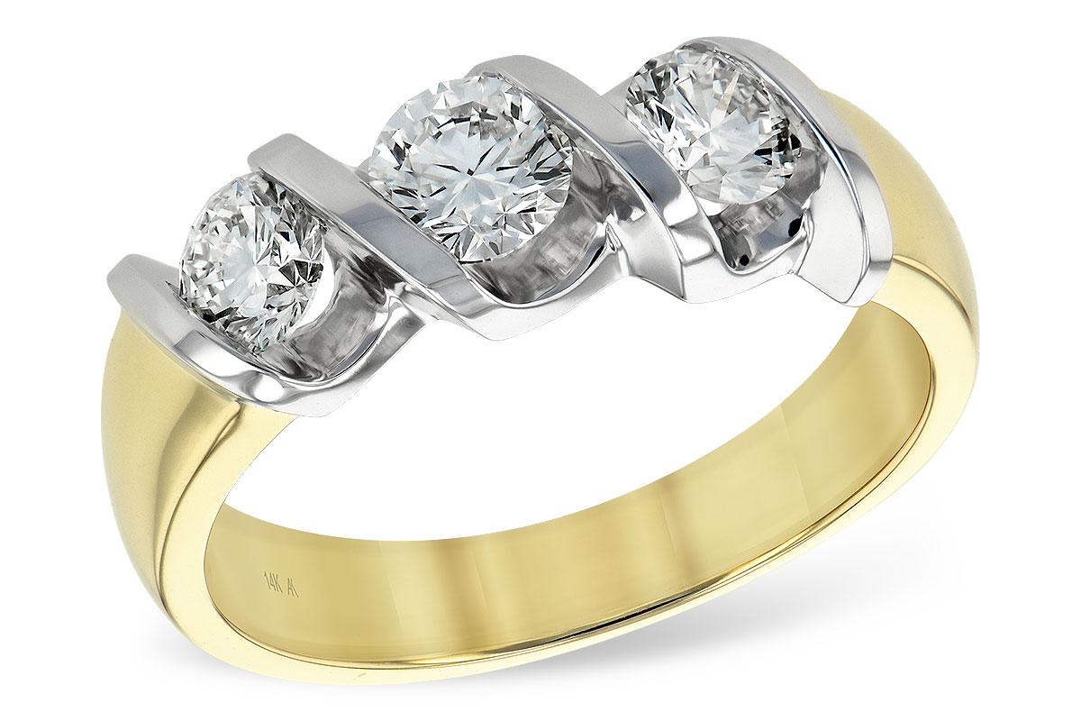 D129-52554: LDS WED RG .40 BR 1.00 TW