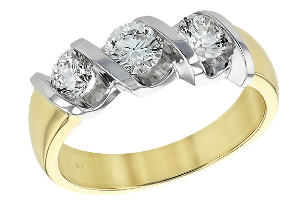 D129-52554: LDS WED RG .40 BR 1.00 TW