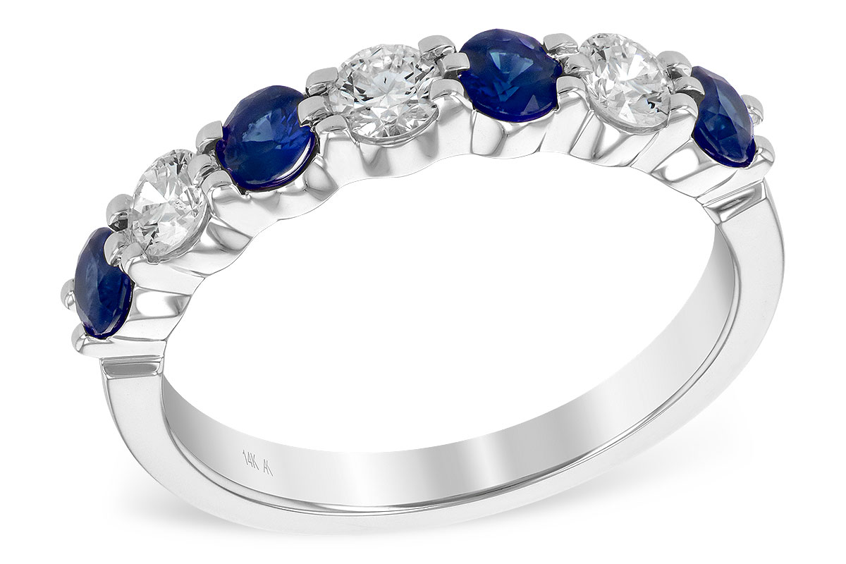 D222-21672: LDS WED RG .61 TW SAPP 1.00 TGW