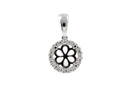 D223-13545: SEMI PENDANT .14 TW