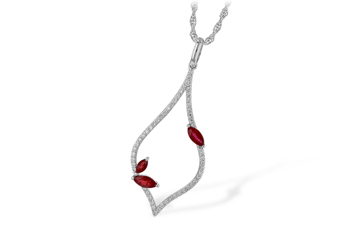 D226-73508: NECK .36 RUBY .56 TGW