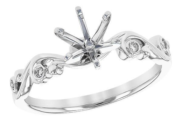 D309-48090: LDS SEMI DIA RG .04 TW