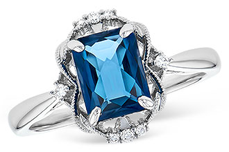 D309-48945: LDS RG 1.70 LONDON BLUE TOPAZ 1.76 TGW