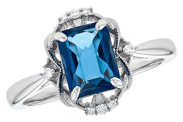 D309-48945: LDS RG 1.70 LONDON BLUE TOPAZ 1.76 TGW