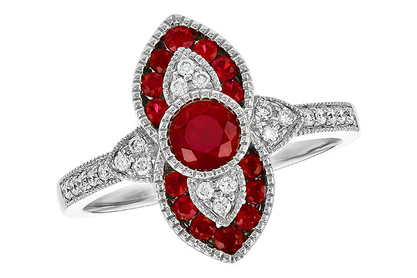 D309-48990: LDS RG .63 TW RUBY .75 TGW