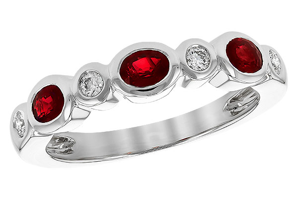 D309-48999: LDS WED RG .55 RUBY .68 TGW