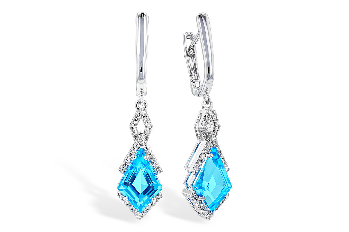 D310-38954: EARR 2.72 TW BLUE TOPAZ 2.90 TGW