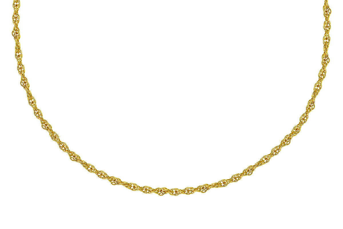 D310-42608: ROPE CHAIN (18IN, 1.5MM, 14KT, LOBSTER CLASP)