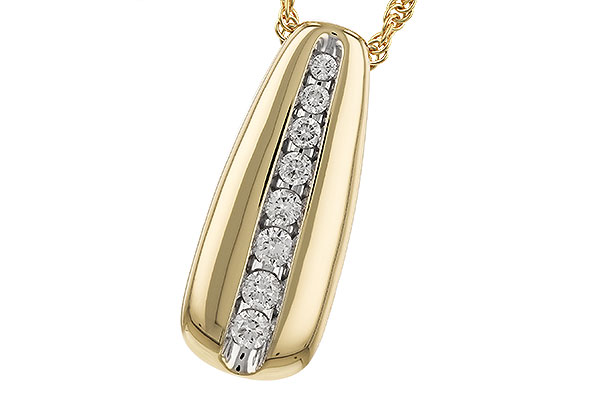 D310-45290: NECKLACE .25 TW