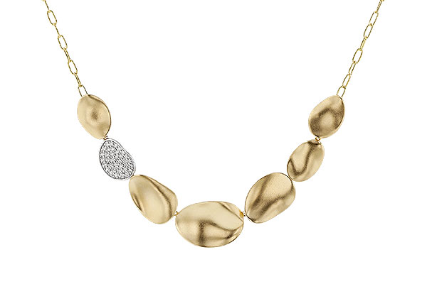 D311-28990: NECKLACE .38 TW (18")