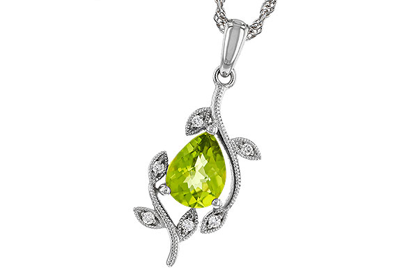 D311-30772: NECKLACE 1.16 PERIDOT 1.21 TGW (8x6MM PER)