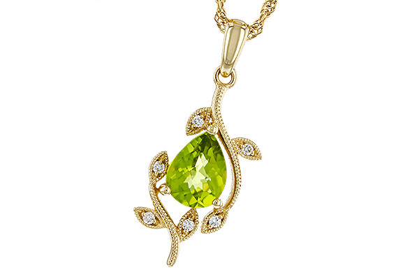 D311-30772: NECKLACE 1.16 PERIDOT 1.21 TGW (8x6MM PER)