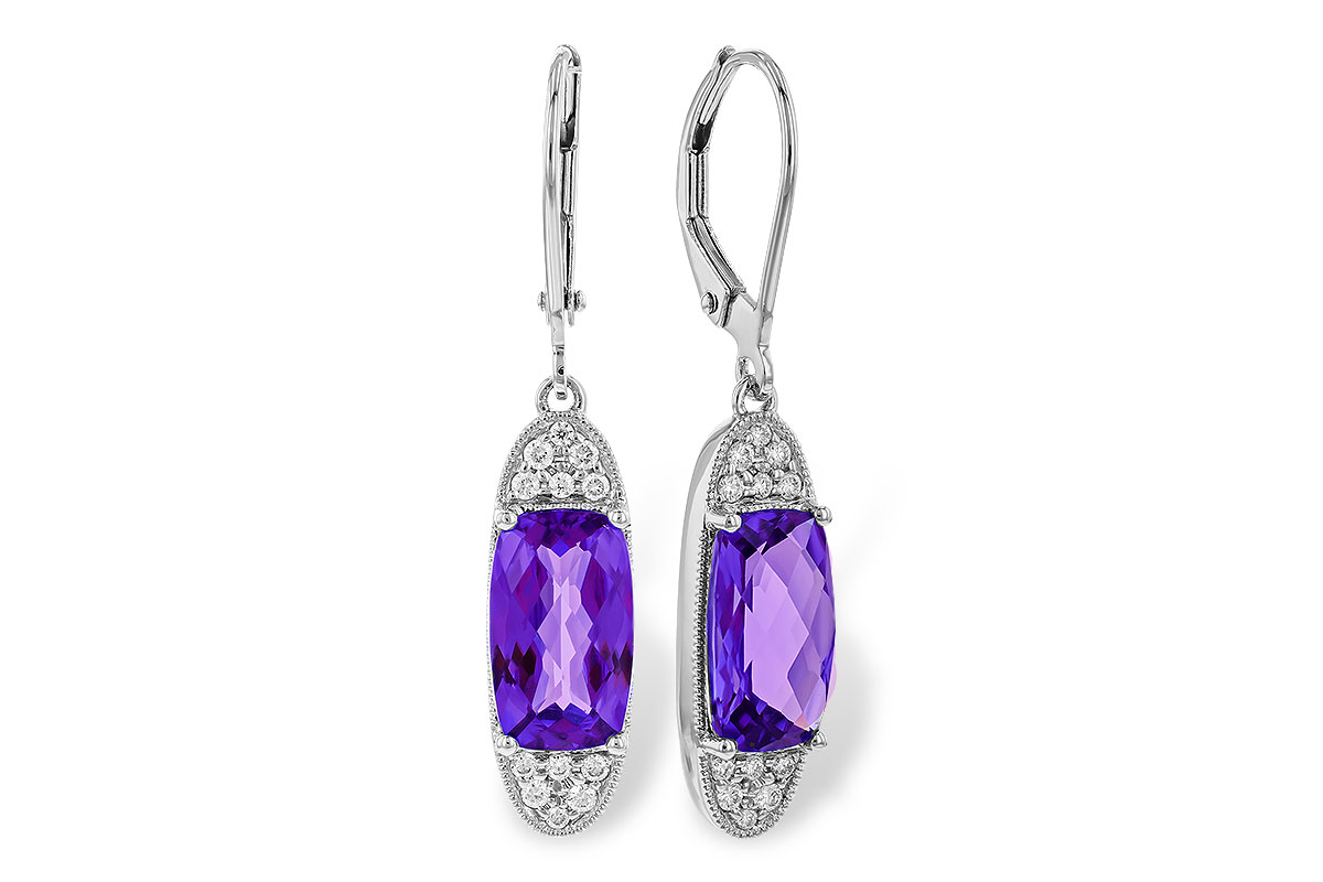 D311-32636: EARR 3.20 TW AMETHYST 3.36 TGW