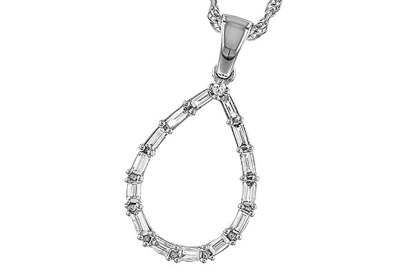 D311-33481: NECKLACE .27 BAG .28 TW