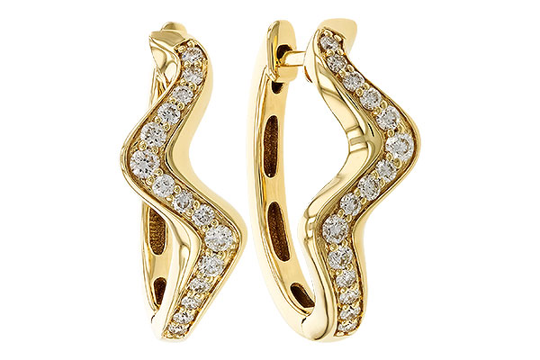 D311-33517: EARRINGS .40 TW