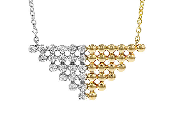 D311-33545: NECKLACE .37 TW (18")