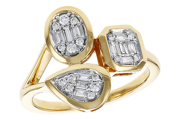 D311-36245: LDS DIA RG .12 TW BAGUETTE .25 TW